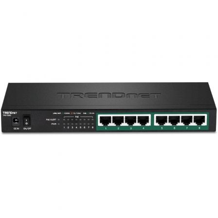 Trendnet TPE-TG83 Switch Gigabit 8 Puertos PoE+ 65W Negro